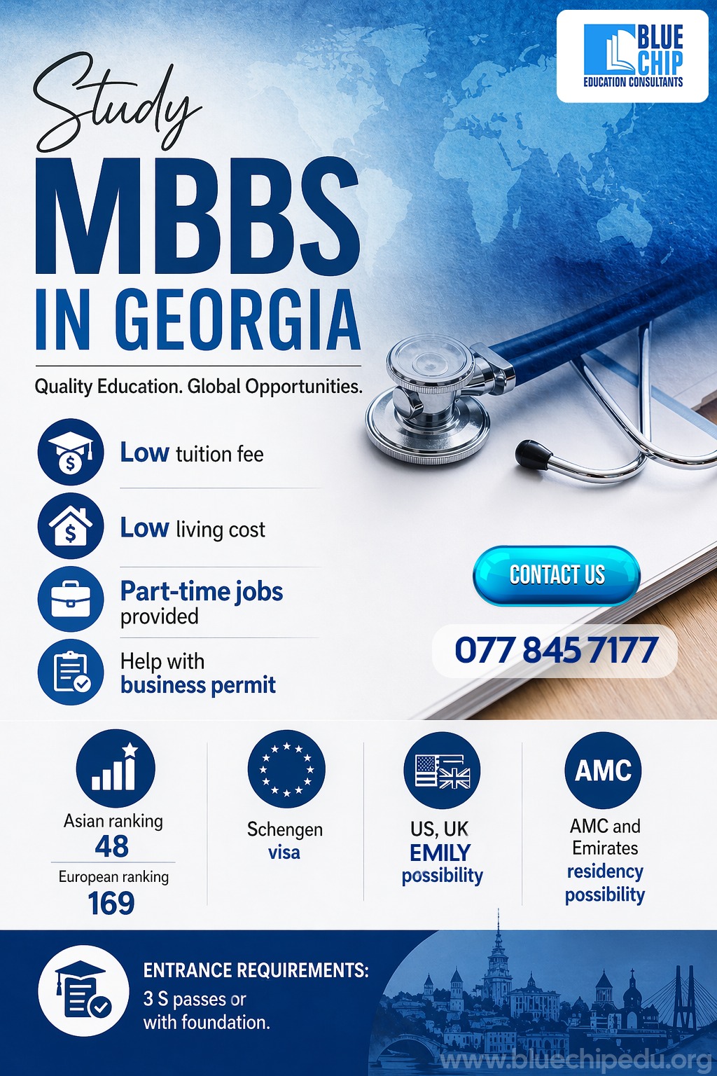 Study MBBS in Georgia – Your Gateway to a Global Medical Career!
